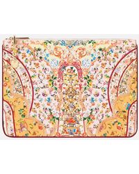 CAMILLA - Small Canvas Clutch Va Va Vintage - Lyst