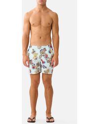 CAMILLA - Mid Length Boardshort With Fixed Waist Verses - Lyst