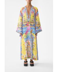 CAMILLA - Deep V-Neck Hardware Kaftan Sultanahmet Summer - Lyst