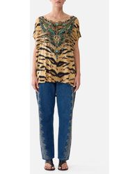 CAMILLA - Loose Fit Tee A Wink To The Wild - Lyst