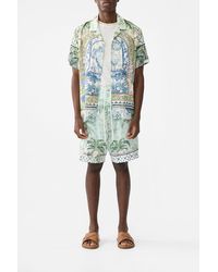 CAMILLA - Mid Length Walk Short Jardim Party - Lyst
