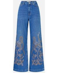CAMILLA - Jenna Ace Of Lace High Waisted Flare - Lyst