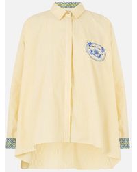 CAMILLA - Wide Body Collared Blouse Beneath The Andalusian Sun - Lyst