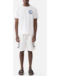 CAMILLA - Long Cargo Short With Elastic Waist A Tiled Wonderland - Lyst