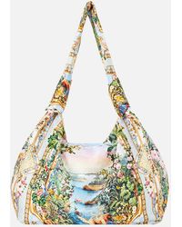 CAMILLA - Slouch Shoulder Bag With Knot Details Sisi Society - Lyst