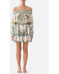 CAMILLA - Off Shoulder Short Dress Ballad Of The Bibliothèque - Lyst