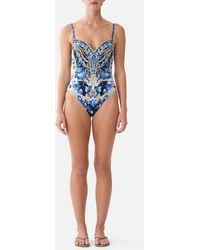 CAMILLA - Sweetheart Neck Underwire One Piece Sweet Sacré Bleu - Lyst