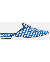 CAMILLA - Belle Embellished Slipper The Porcelain Parlour - Lyst