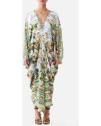 CAMILLA - T Shape Long Kaftan Art For The Empress - Lyst