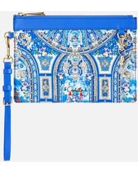CAMILLA - Clutch With Wristlet Ottoman Opulence - Lyst