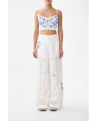 CAMILLA - Wide Leg Waisted Pant All About That Lace - Lyst