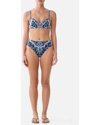 CAMILLA - Sweetheart Neck Underwire Moulded Bikini Top Sweet Sacré Bleu - Lyst