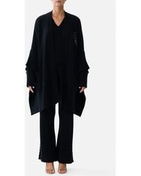 CAMILLA - Oversized Patch Pocket Cardigan Night Garden - Lyst