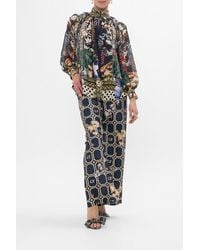 CAMILLA - Bias Cut Drawstring Pant Palacio Poetry - Lyst