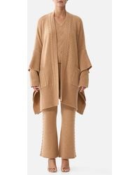 CAMILLA - Oversized Patch Pocket Cardigan Leopard Libertine - Lyst