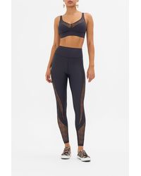 CAMILLA - Mesh Insert Crop Solid - Lyst