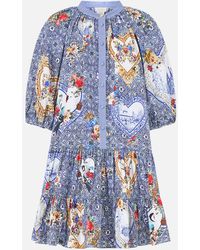 CAMILLA - Puff Sleeve Shirt Dress The Pottery Parlour - Lyst