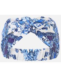 CAMILLA - Woven Twist Headband A Tiled Wonderland - Lyst