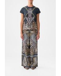 SLIM FIT ROUND NECK T-SHIRT ISTANBUL ANIMALIA