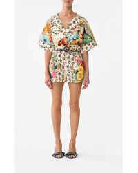 CAMILLA - Tuck Front Short - Lyst
