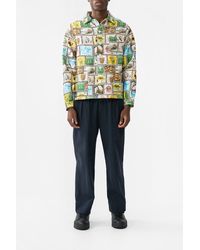 CAMILLA - Patchwork Coat My Porto Pen Pal - Lyst