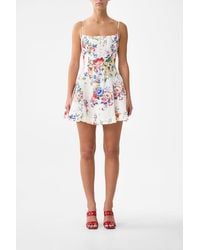 CAMILLA - Corset Dress With Short Flared Skirt I Left My Heart - Lyst