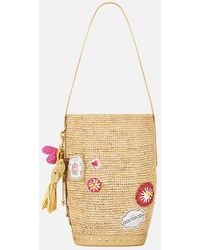 CAMILLA - Raffia Hobo Shoulder Bag La Belle Botanique - Lyst