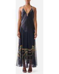 CAMILLA - Hardware Detail Slip Dress Amulets And Alchemy - Lyst