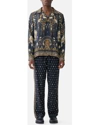 CAMILLA - Long Sleeve Camp Collared Shirt Flamenco Folklore - Lyst