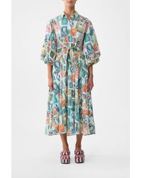 CAMILLA - Waist Tie Shirt Dress - Lyst