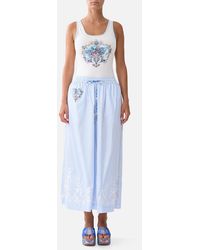 CAMILLA - Jersey Scoop Neck Tank Top - Lyst