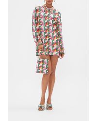 CAMILLA - Long Sleeve Tunic Dress An Italian Welcome - Lyst