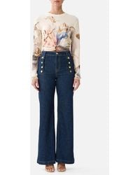 CAMILLA - Jersey Long Sleeve Top With Hardware A Certain Je Ne Sais Quoi - Lyst