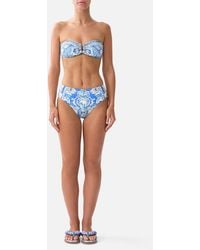 CAMILLA - Mid Rise Bikini Bottom Ottoman Opulence - Lyst