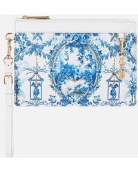 CAMILLA - Clutch With Wristlet The Porcelain Parlour - Lyst