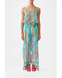 CAMILLA - Shoestring Strap Jumpsuit The Concubines Corridor - Lyst