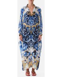 CAMILLA - Wing Collar Kaftan Sweet Sacré Bleu - Lyst
