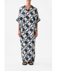 CAMILLA - Oversized Pocket Tunic Folk Afloat - Lyst