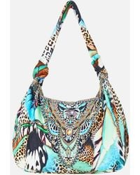 CAMILLA - Slouch Shoulder Bag With Knot Details Butterfly Bohemia - Lyst