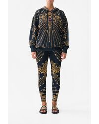 CAMILLA - Silk Band Oversized Hoodie With Pockets Baroque Around The Clock - Lyst