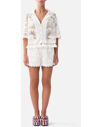 CAMILLA - Lace Tuck Front Short Kapadokya Kitsch - Lyst