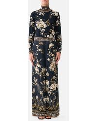 CAMILLA - Straight Leg Relaxed Trouser Flamenco Folklore - Lyst