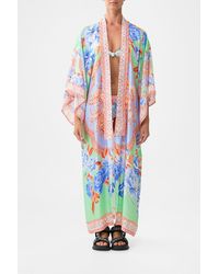 CAMILLA - Kimono Layer With Collar Topkapi Pop - Lyst