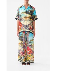 CAMILLA - Oversized Shirt With Pocket Bathing Bombshell - Lyst
