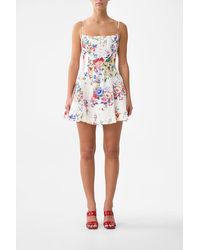 CAMILLA - Corset Dress With Short Flared Skirt I Left My Heart - Lyst