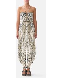 CAMILLA - Draped Pant Jumpsuit With Hardware Lady Lionheart - Lyst