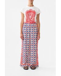 CAMILLA - Button Front Lounge Pant Rinse & Roar - Lyst