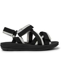 Camper - Black And White Recycled Pet Sandals - Lyst