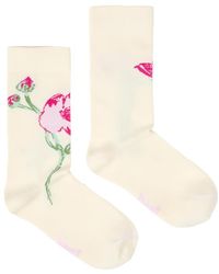 Camper - Flower Mid-Length Socks - Lyst
