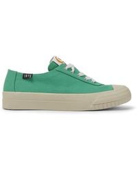 Camper - Green Recycled Cotton Sneakers - Lyst